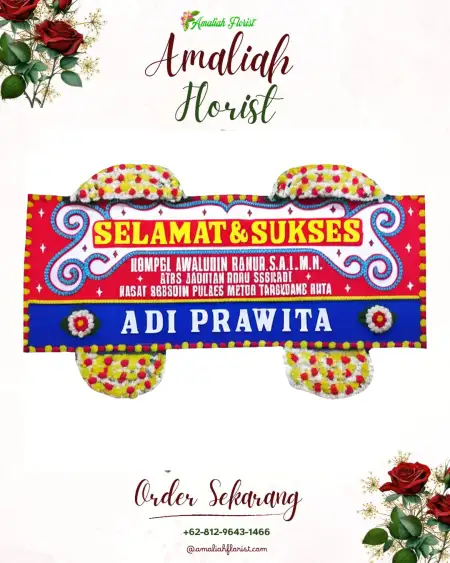 Papan Bunga Ucapan Selamat Amarasi